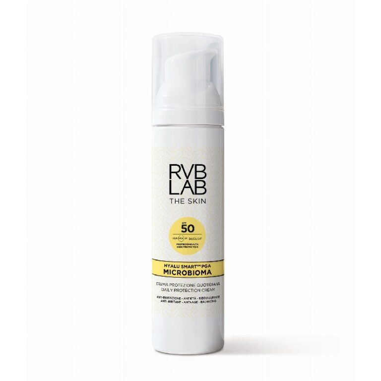 RVBLAB MICROBIOMA Lekki pre-probiotyczny krem ochronny SPF50