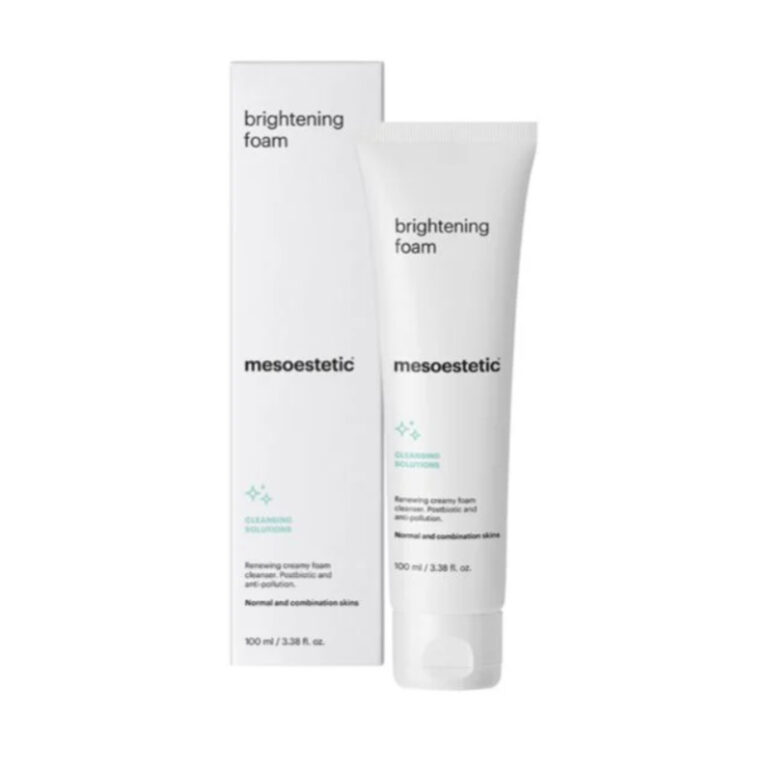 mesoestetic brightening foam