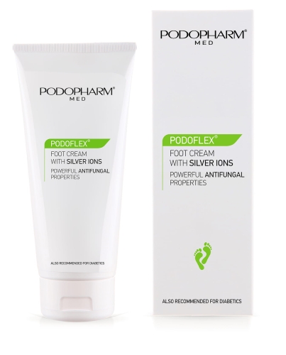 PODOFLEX-Krem-do-stop-jonami-srebra PODOPHARM PODOFLEX Krem do stóp z jonami srebra - obrazek 1